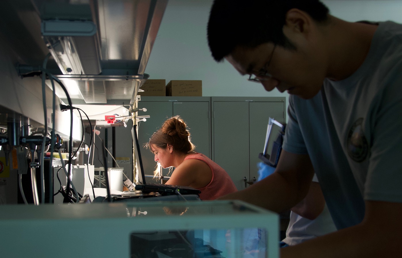 Lythia Meza (BSc 2019) at one of her field sites.